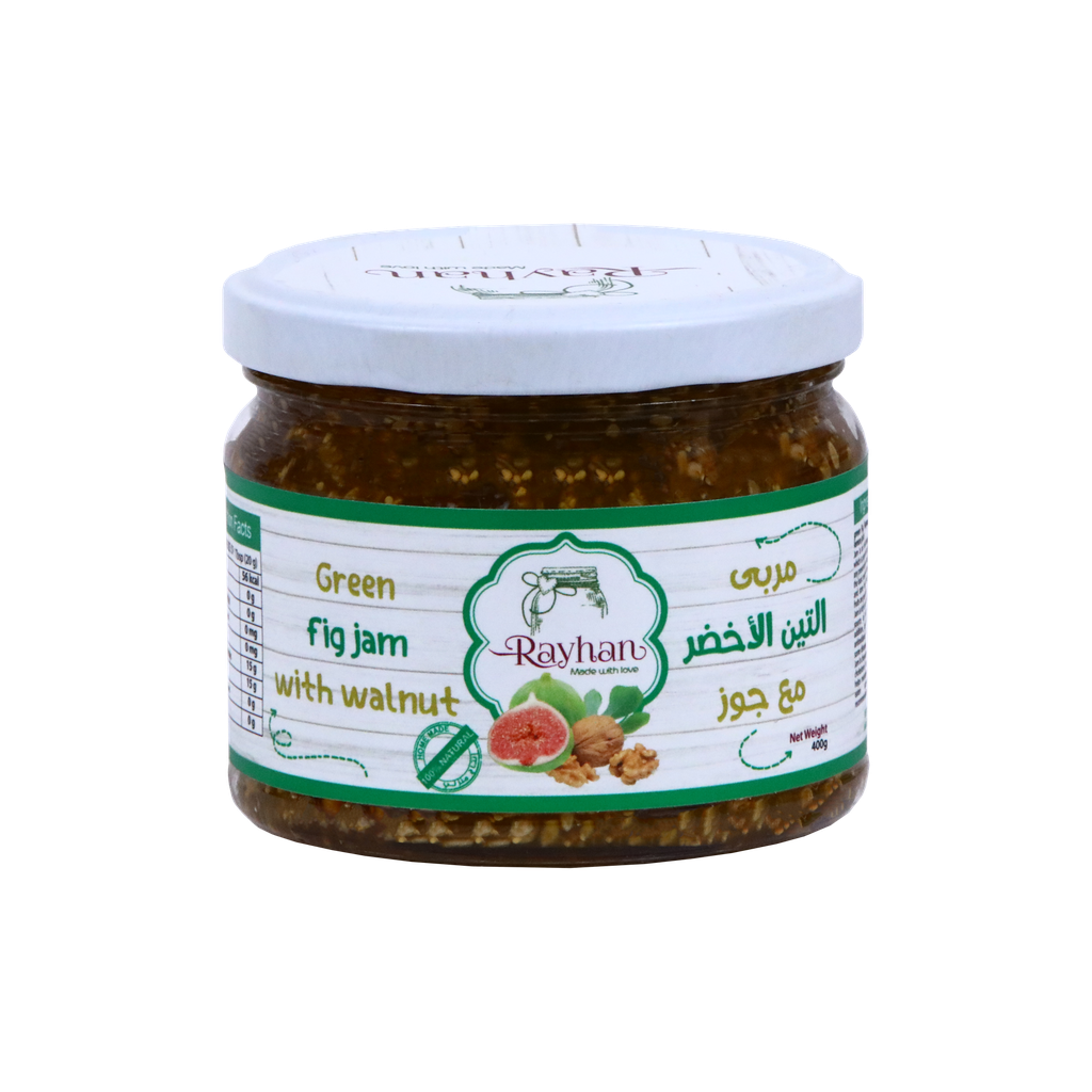 Green Fig Jam With Walnuts